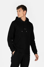 Q-SERIES REGULAR FIT HOODIE JET BLACK