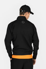 【残りMのみ】ATHLETIC SLIM FIT TRACK JACKET JET BLACK
